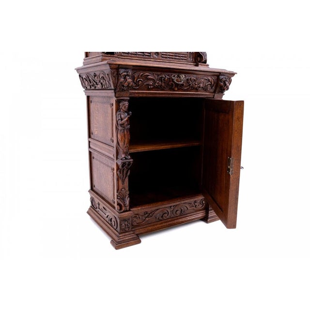 Western European Cabinet, 1880 For Sale - Image 3 of 11