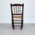 Rustic Wood French Chairs, 1950s, Set of 4 For Sale - Image 4 of 18