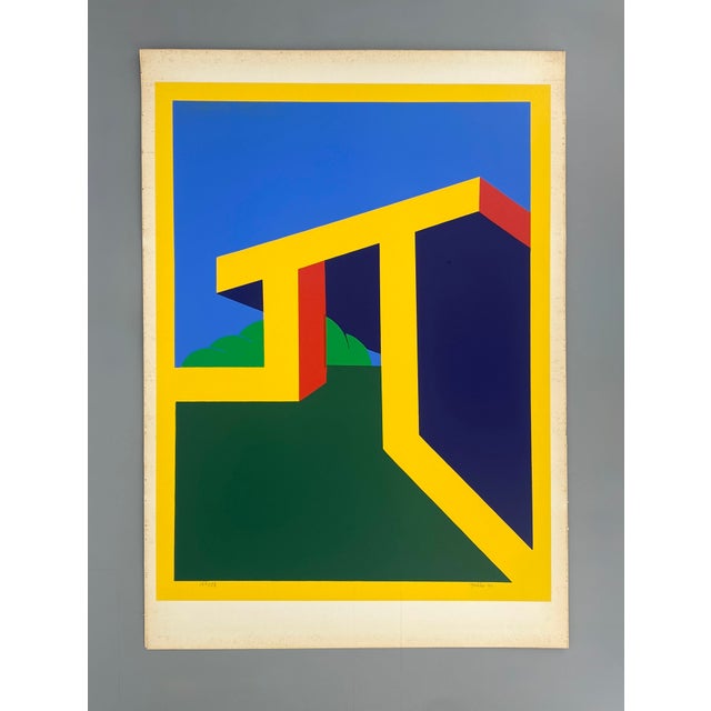 A print * a screen print * by peter foeller (born 1945) * on paper * signed and dated in pencil lower right * from 1971 *...