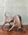 Vintage Metal Abstract Bull Sculpture For Sale - Image 13 of 16