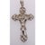 14 Karat White Gold Cross, Religious Pendant For Sale - Image 4 of 5