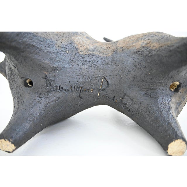 Ceramic Ceramic Goat from Dominique Pouchain, 1990s For Sale - Image 7 of 8