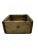 This antique small wooden box hails from Hungary, exuding rustic charm and rich cultural heritage. Its compact size hints...