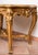 French Napoleon III Golden and Carved Wooden Coffee Table For Sale - Image 6 of 7