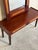 Wood Vintage Danish Modern Rosewood Entryway Set With Mirror in Style of Pedersen & Hansen For Sale - Image 7 of 10