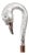 Antique Sterling Silver Swan Walking Stick Cane, 1890s For Sale