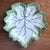 Ceramic Vintage Hand-Painted 10" Faience Leaf Dish-Portugal For Sale - Image 7 of 7
