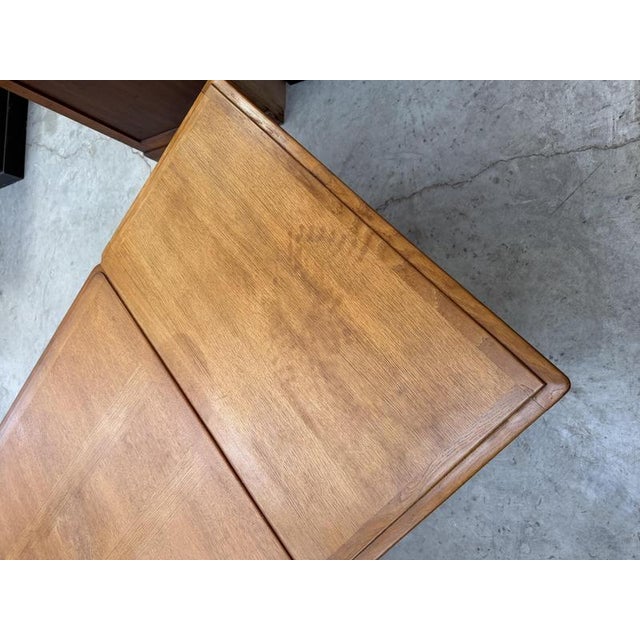 Extendable Table by Guillerme and Chambron for Votre Maison, 1970s For Sale - Image 10 of 18