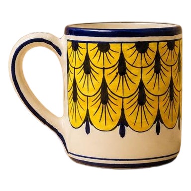 Stratificata Coffee & Tea Mug | Hand-Painted Italian Mug From Deruta For Sale