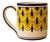 Stratificata Coffee & Tea Mug | Hand-Painted Italian Mug From Deruta For Sale