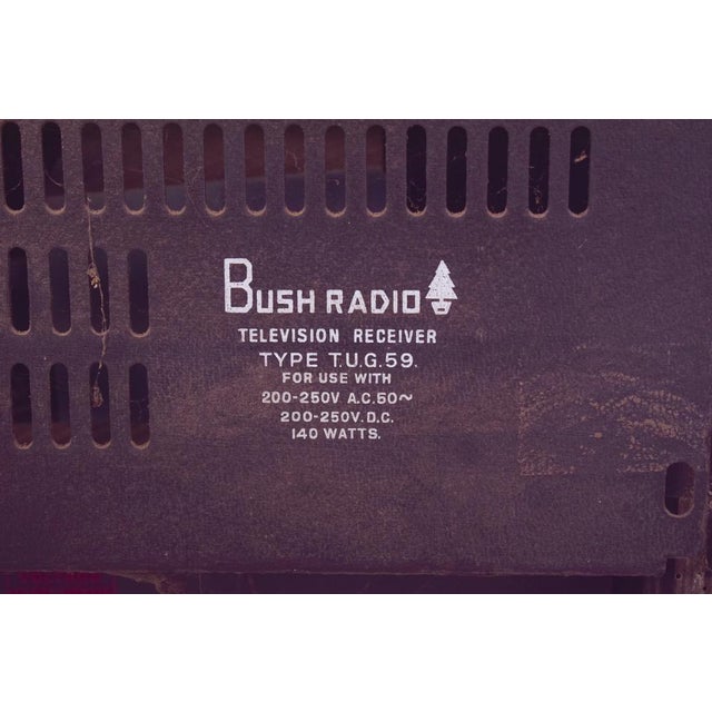 Antique Bush Radio Television Cabinet For Sale - Image 11 of 13