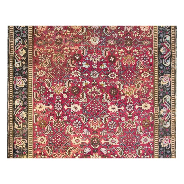 Textile Early 20th Century Caucasian Karabagh Rug For Sale - Image 7 of 15