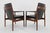 Wood Set of Danish 431 Armchairs by Arne Vodder for Sibast Mobler, 1960s For Sale - Image 7 of 18
