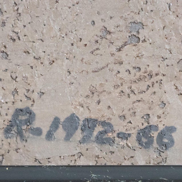 Manuel Rufi Gibert, Abstract Symbolic Composition, 1980s, Oil on Board For Sale - Image 7 of 11