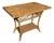 Ralph Lauren Safari Collection Woven Wicker Rattan Side Table For Sale