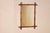 Circa 1920 cherry faux bamboo mirror from France. The frame is hand turned out of cherry to appear as if it is made from...