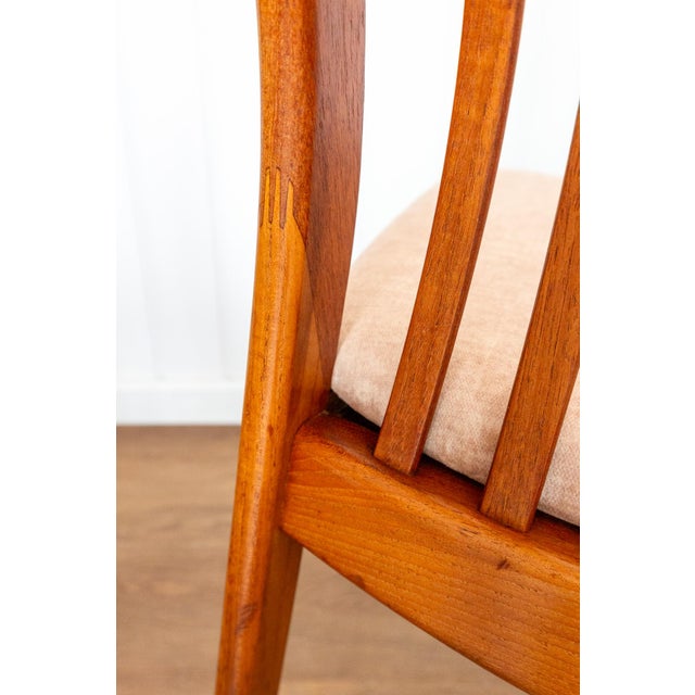 Vintage Danish Teak Dining Chairs by Preben Schou Andersen, 1970s, Set of 6 For Sale - Image 11 of 18