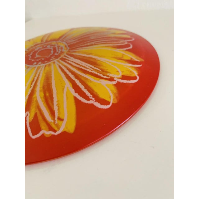 Vintage Studio-Line Daisy Plate by Andy Warhol for Rosenthal For Sale - Image 10 of 12
