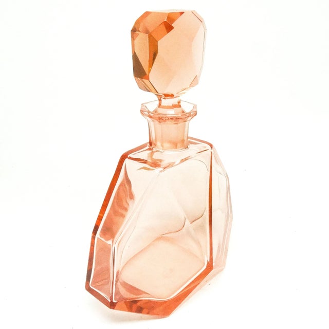 Art Deco Carafe from Moser, Czechoslovakia, 1930s For Sale - Image 6 of 11