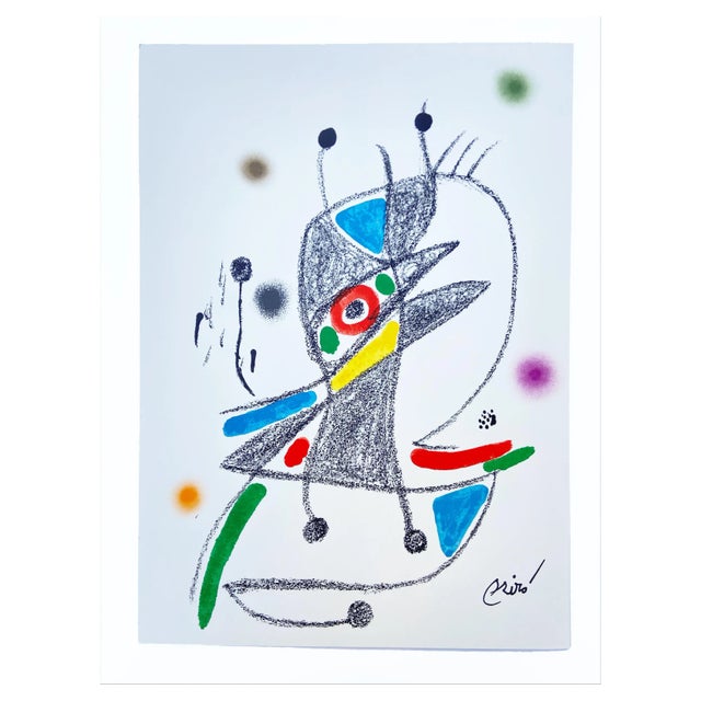 Joan Miró, Maravillas con variaciones No.2, 1975, Lithograph For Sale