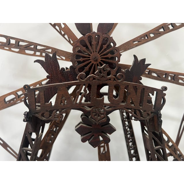 20th Century Model of a Ferris Wheel, Fairground Carousel For Sale - Image 6 of 18