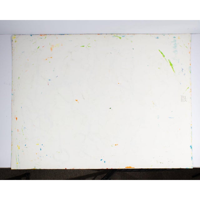 Paper Abstract Acrylic Painting by James L. Bruch For Sale - Image 7 of 8