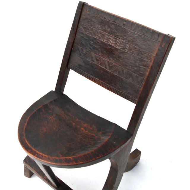 1920s Ethiopian Tribal Chair For Sale - Image 5 of 7