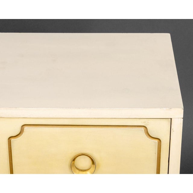 Dorothy Draper Dorothy Draper Style White Chests of Drawers, 2 For Sale - Image 4 of 9