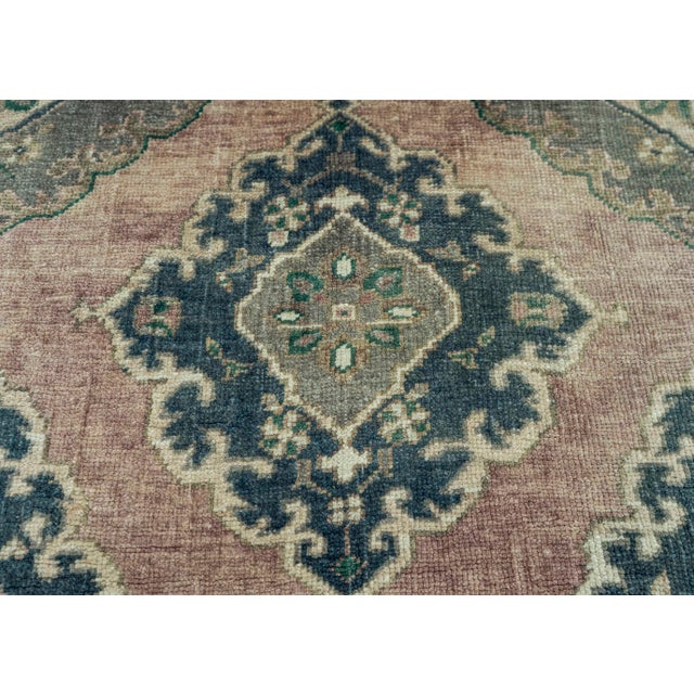 Turkish Vintage Rug 3'2" x 11'9" #20718 For Sale - Image 4 of 8