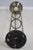 Vintage Brass & Glass Tall Floor Torchiere Lamp For Sale - Image 9 of 11