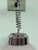 Orange Space Age UFO Glass and Steel Pendant Light, 1970s For Sale - Image 8 of 15