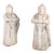 Vintage Carved Stone Chinese Military Officers Statues—A Pair For Sale