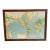 Vintage 1963 School World Map For Sale