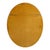 Wood Antique Gilt Wood Parclose Oval Wall Mirror C1930 For Sale - Image 7 of 7
