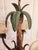 Plastic Vintage 5 Light Palm Beach Regency Palm Tree Tropical Chandelier For Sale - Image 7 of 11