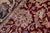 Shabby Chic Beautiful 1990's Floral Pak-Persian Red/Teal Wool Rug - 6'4'' X 9'2'' For Sale In New York - Image 6 of 9
