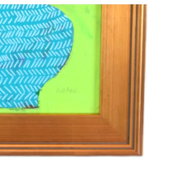 Original Beautiful Bouquet Flowers Painting by the Talented Artist Ruth Arenz Including the Antiqued Gold Wood Frame For Sale - Image 4 of 7