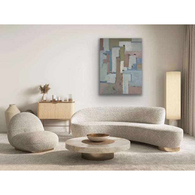 2020s Contemporary Abstract Original Oil Painting For Sale - Image 5 of 12