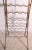 Wine Mid Century Wrought Iron Wine Rack Display Stand Made in Usa Ca 1950/1970’s For Sale - Image 8 of 13