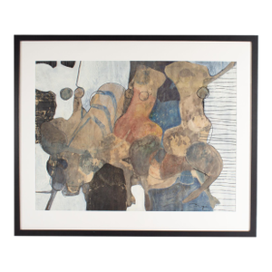 Abstract Mixed Media Painting by Walter Sorge
