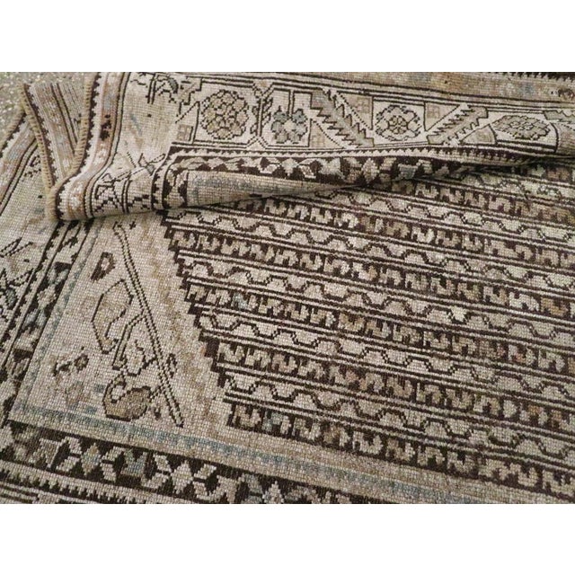 Beige Galerie Shabab Collection Early 20th Century Persian Kurdish Accent Rug For Sale - Image 8 of 8