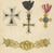 19th Century Plate V Orders of Austria with Veteran Badges and Crosses Wood Engraving, 1844 For Sale - Image 5 of 8