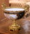 Mid 19th Century 19th Century French Sevres Bronze Dore and Hand Painted Porcelain Jardinière For Sale - Image 5 of 11