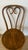 A classic pair of bistro chairs with wooden seats, likely created by Michael Thonet and manufactured in the ZPM Radomsko...