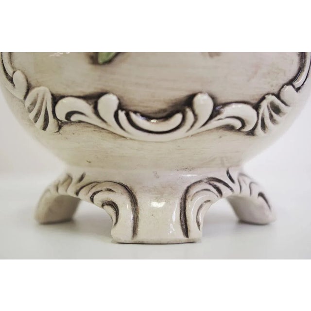 Floral Pitcher from Capodimonte, 1940s For Sale - Image 11 of 18