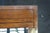 1980s 1980s Henredon Scene One Oak Campaign Curio Display Cabinet Library Bookcase 84" For Sale - Image 5 of 15