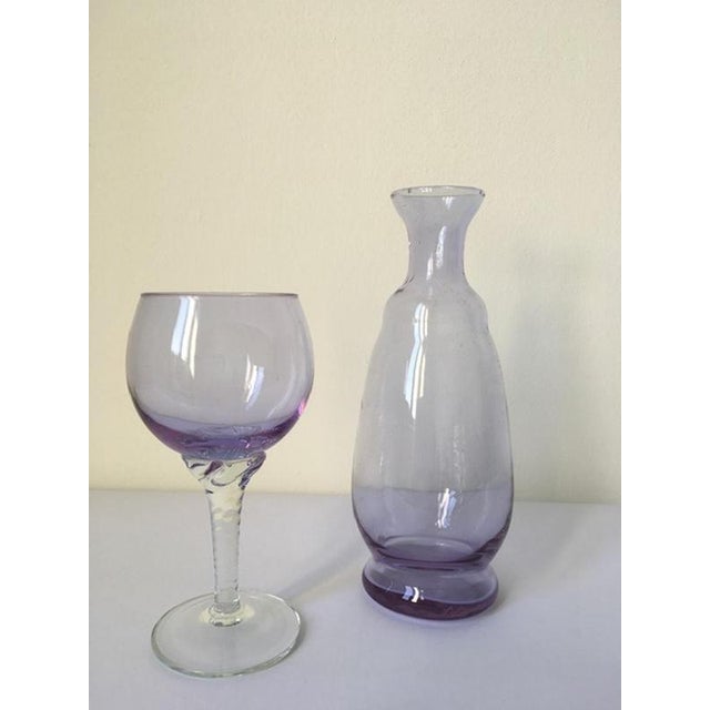 Postmodern Murano Glass Goblet, Italy, 1960s For Sale - Image 11 of 15