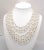 Vintage 1950s Signed Napier 5-Strand Faux-Moonstone & Glass Beaded Necklace For Sale In Philadelphia - Image 6 of 7