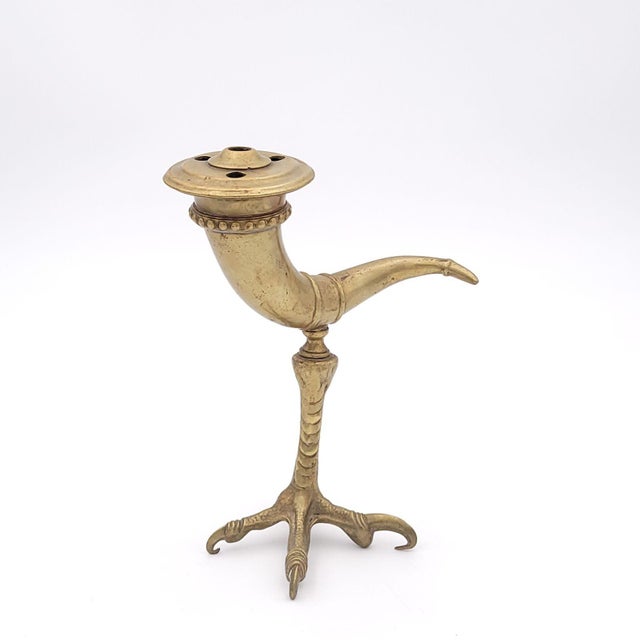 Brass Victorian Oil Lamp, England Circa 1880 For Sale - Image 10 of 10