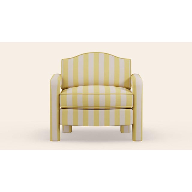 Citron Elio Lounge Chair by Ceraudo For Sale - Image 4 of 6